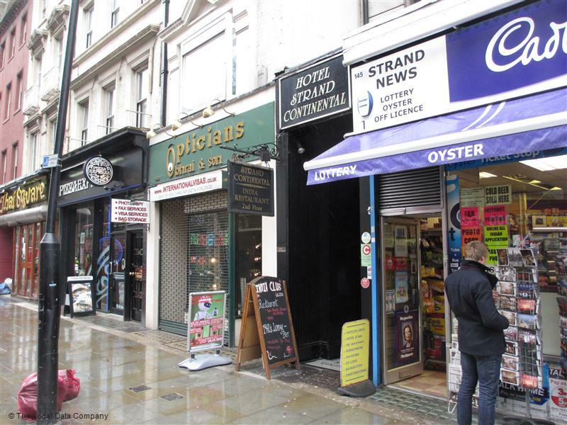 Strand Continental Albergue Londres Exterior foto